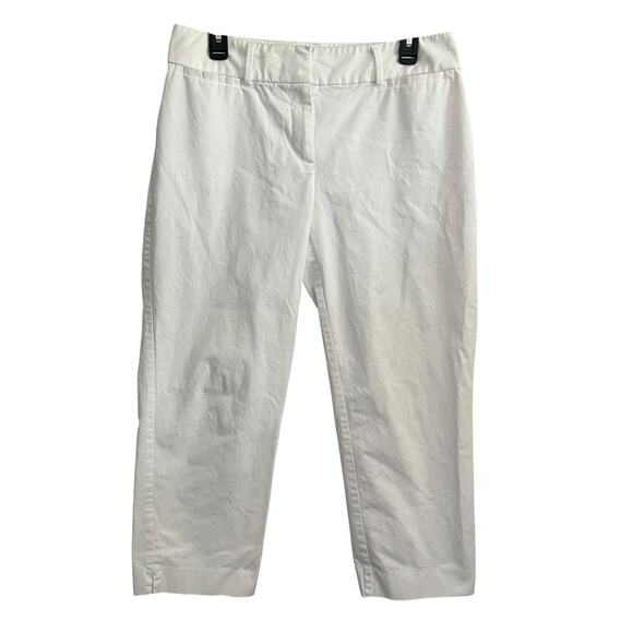 Ann Taylor Pants Womens 8 white Career Casual 34x25 - Picture 6 of 8